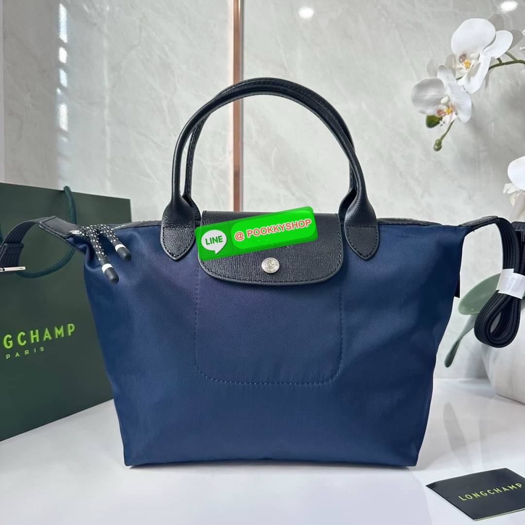 LONGCHAMP LE PLIAGE ENERGY MEDIUM HANDBAG 🔖กระเป๋าสะพายไหล่/ถือ คอลเลคชั่นใหม่สไตล์เรียบหรู ขนาดกลางจุของได้เยอะ