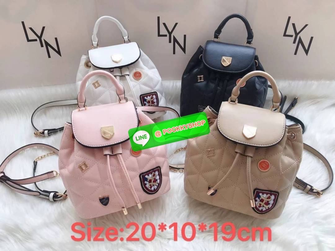กระเป๋า Lyn เป็นเป้ได้ สะพายข้างได้ คอลเลคชั่นใหม่ งานแท้Outlet