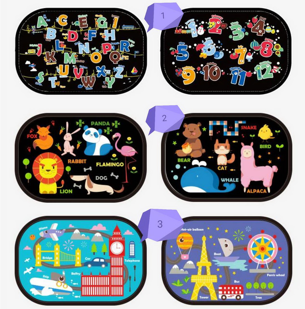 JOYREN ม่านบังแดดสำหรับติดรถยนต์