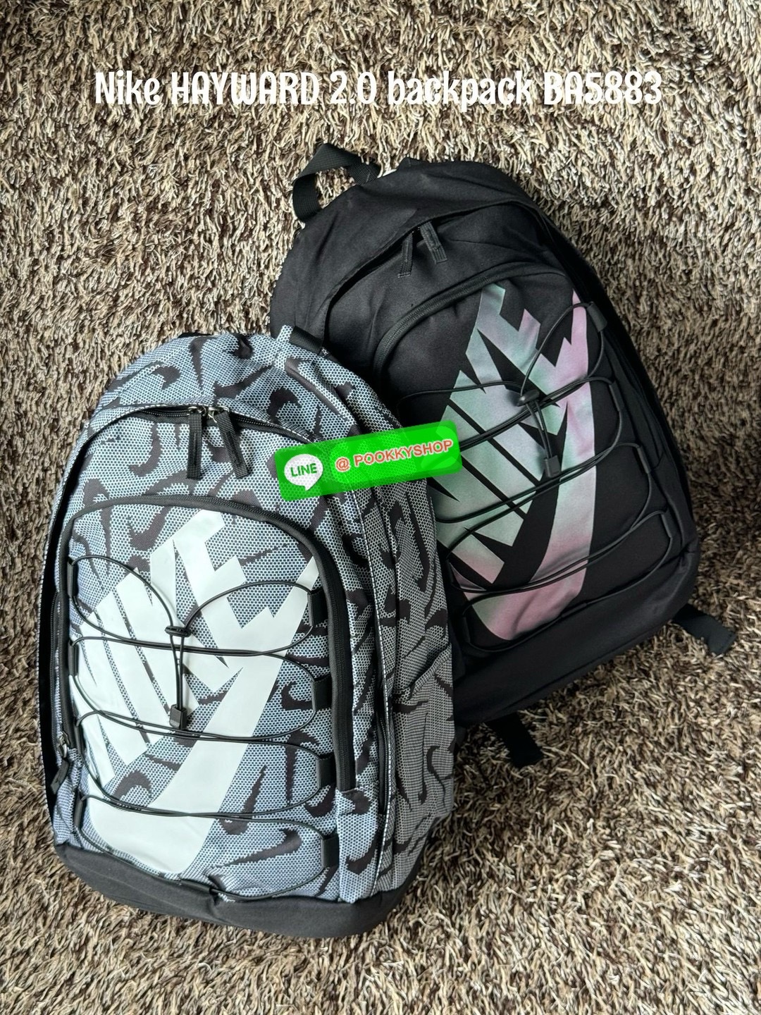 Nike HAYWARD 2.0 backpack BA5883 men กระเป๋าเป้ NIKE Hayward 2.0 ดีไซน์ชิคๆที่สะพายไปได้ทุกที่ พร้อมช่องใส่ของขนาดใหญ่จะใส่ของไปทำงานหรือเข้าเรียนก็ลงตัว วัสดุPolyester มีช่องใส่ของเปิด-ปิดด้วยซิปหลายช่องใช้งาน บุนุ่มที่สายสะพายและด้านหลังเพิ่มความสบาย ใช