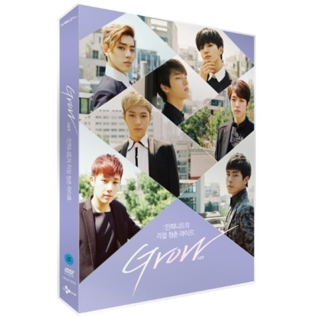 [DVD] INFINITE : GROW - REAL LIFE OF INFINITE 2DVD + PHOTOBOOK + POSTERS