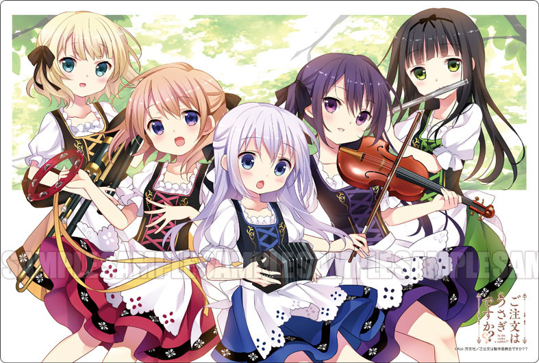 Bushiroad Playmat Limited Edition - Gochuumon wa Usagi Desu ka?
