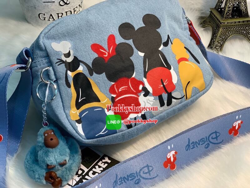 New arrival Kipling Mickey Plus Veni Crossbody Bag >>kipling factory oem HK ✔️1ในคอลเลคชั่น 90 ปี มิคกี้เม้าส์ ค่ะ ✔️พร้อมส่งที่ไทย ไม่ต้องรอพรี !! ✔️กระเป๋าสะพายครอสบอดี้ร์//สะพายข้าง ใบขนาดกำลังดี น่าใช้มากๆค่ะ ✔️แต่ละส