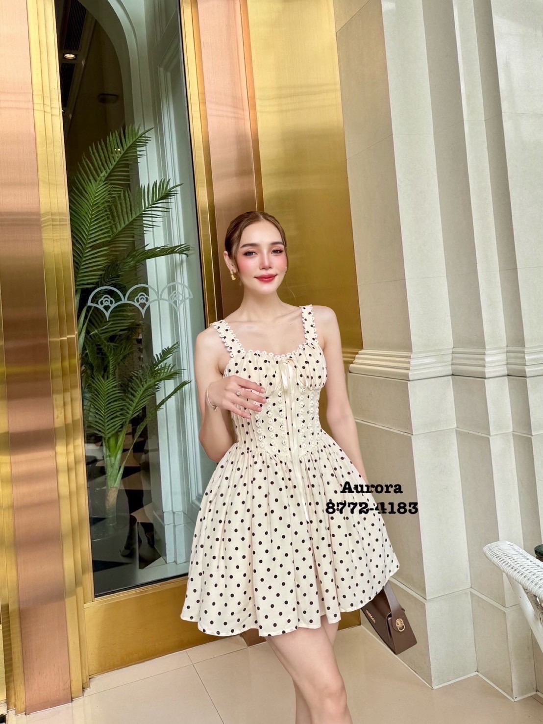 เดรสแฟชั่น เดรสลวดลายจุด.dottสวยหวาน สวยเกร๋หรูหราจึ้งใจ!!