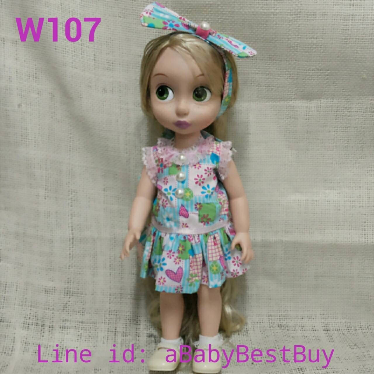 z W107 เสื้อผ้าตุ๊กตา- Disney Animators' Collection Doll - 16'' (พร้อมส่ง)