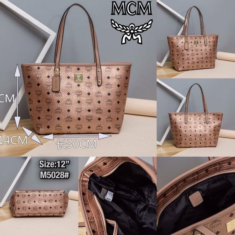 กระเป๋าสะพาย MCM งานพรีเมี่ยม ปั้มครบ พร้อมถุงผ้า