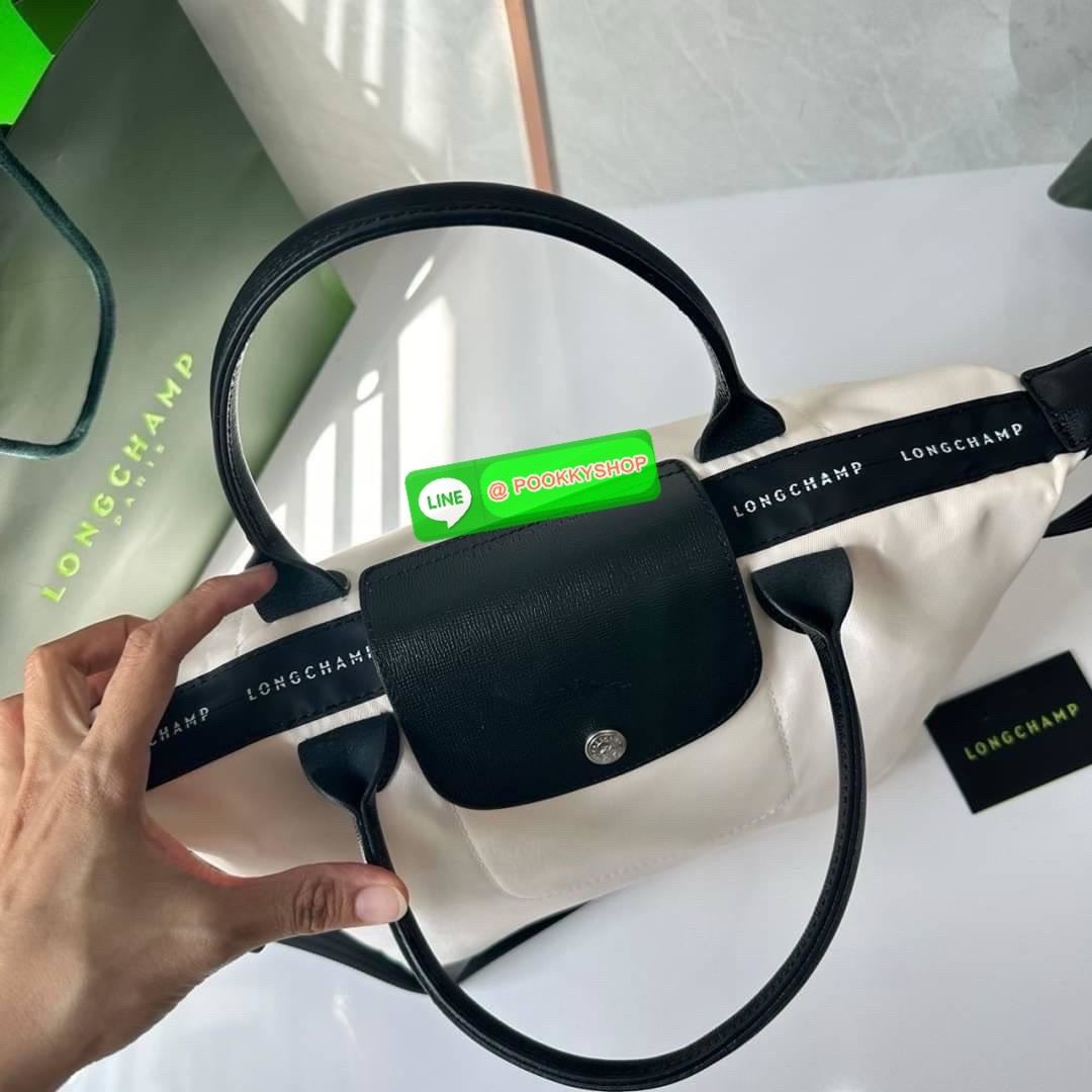 LONGCHAMP LE PLIAGE ENERGY MEDIUM HANDBAG 🔖กระเป๋าสะพายไหล่/ถือ คอลเลคชั่นใหม่สไตล์เรียบหรู ขนาดกลางจุของได้เยอะ