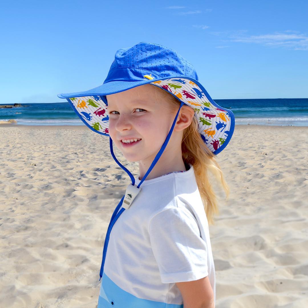 SunGlade หมวกกันเเดด กัน UV สำหรับเด็ก UV Camping Hat