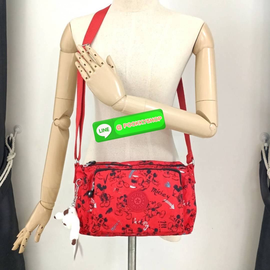 KIPLING RETH CROSSBODY BAG ซับในตาราง วัสดุ Nylon +polyester กระเป๋าสะพายข้างหรือ สะพาย Crossbody ได้ ช่องหน้าเปิด-ปิด ด้วยซิป พร้อมช่องแยกบ่อยด้านข้าง ช่องหลัก 2 ช่อง ด้านในโล่งกว้าง สามารถจุสัมภาระได้เยอะ พร้อมช่องซิปหลัง สายสะพายปรับระดับสั้น-ยาว ได้ f