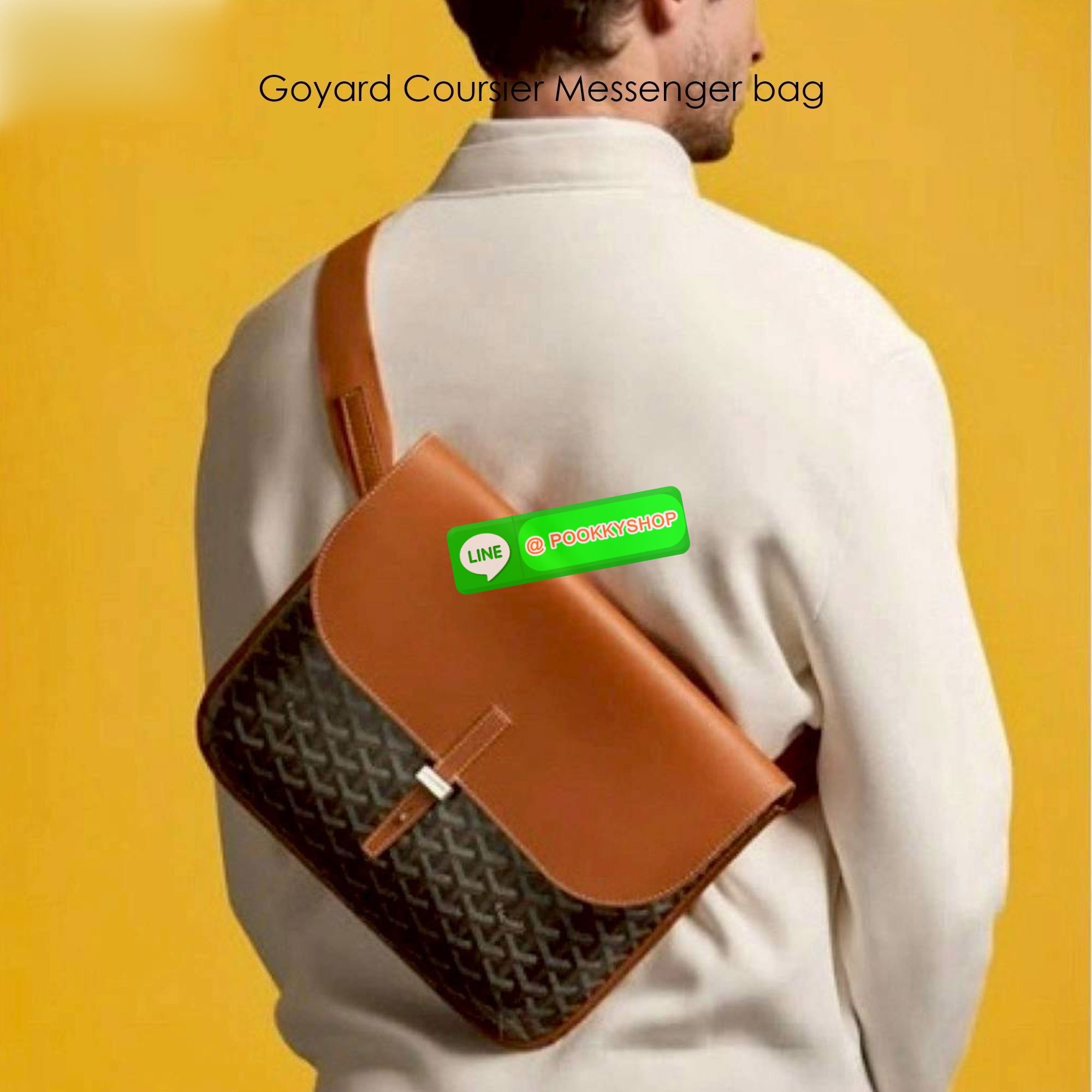 🕊️ พร้อมส่ง | Goyard Coursier Messenger bag กระเป๋าแมสเซ็นเจอร์ดีไซน์ใหม่ กะทัดรัดใช้งานได้อย่างคล่องตัว เหมาะมากสำหรับสายสปอร์ต ที่สุดของความหรูตอบโจทย์การใช้งาน ใบจริงสวยงามตามรูปค่ะ
