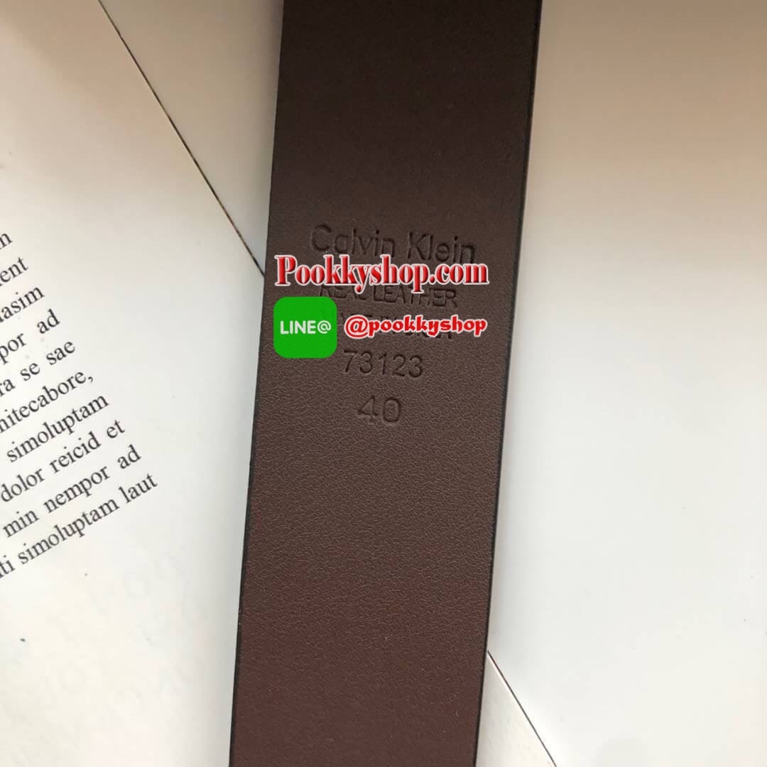 Calvin Klein Belt and Buckle Set เซตสุดคุ้ม!! เข็มขัด + หัวเข็มขัด 2 ชิ้น จะะมอบเป็นของขวัญหรือใช้เองก็แนะนำเลยค่าา