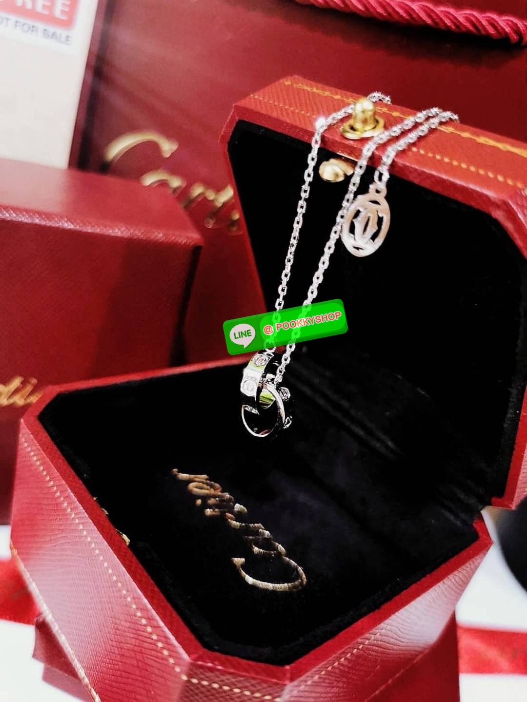 ✴️BEST GIFT IDEAS! ไอเท็มหายาก! ห้ามพลาดค่ะ!✴️ “CARTIER” LOVE NECKLACE VIP GIFT WITH PURCHASE ORIGINAL PACKAGE (GWP) ของกำนัลสุดเลอค่าจากการแลกคะแนนสะสมสำหรับ CARTIER VIP Membership Exchage Rewards ไอเท็มชวนสะสมดีไซน์คลาสสิคสวยเลอค่าไอเท็มแบ