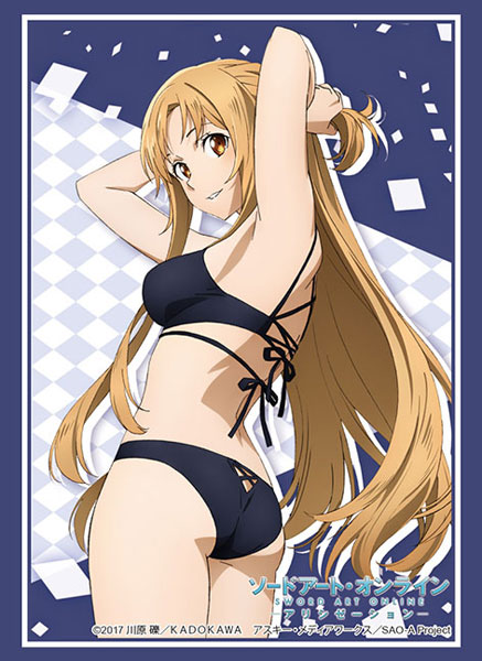 Bushiroad Sleeve Collection HG Vol.2610 - Sword Art Online Alicization "Asuna Yuuki" Swimsuit (Black) ver.