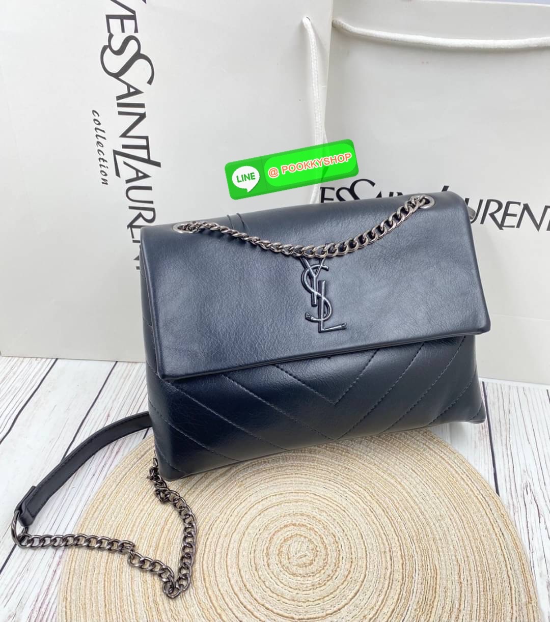 SAINT LAURENT Large Sunset Shoulder Bag