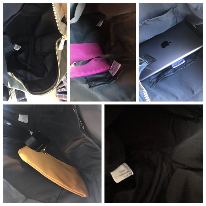 Anello & Legato Largo Mini Tote Shoulder Bag ( LJ-3071) กระเป๋าถือหรือสะพายขนาดกลางกำลังดี ช่องใหญ่เปิดด้วยซิปเดียว ภายในมีใบพ่วงขนาดเล็กเก็บของจุกจิก ถอดแยกใช้งานได้ ใส่มินิไอแพค/กระเป๋าสตางค์ยาวได้ ทั้งด้านหลังและด้านข้างยังมีช่องเพิ่มใส่มือถือหรือของที