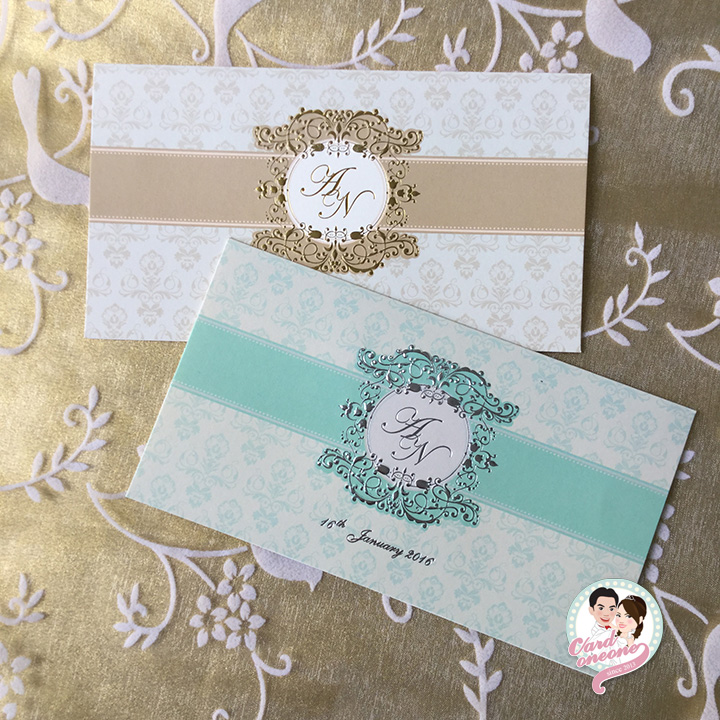 การ์ดแต่งงานวินเทจ