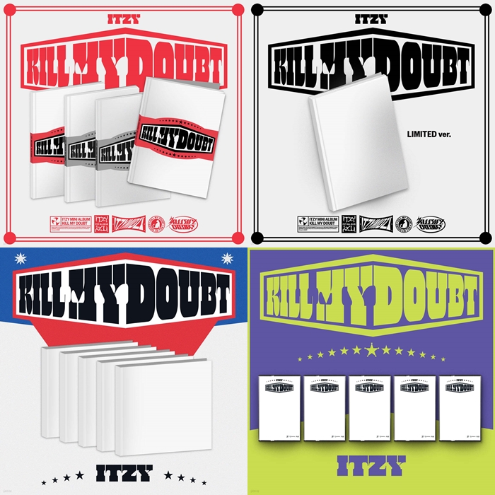 ITZY Album - KILL MY DOUBT (Random Ver.)
