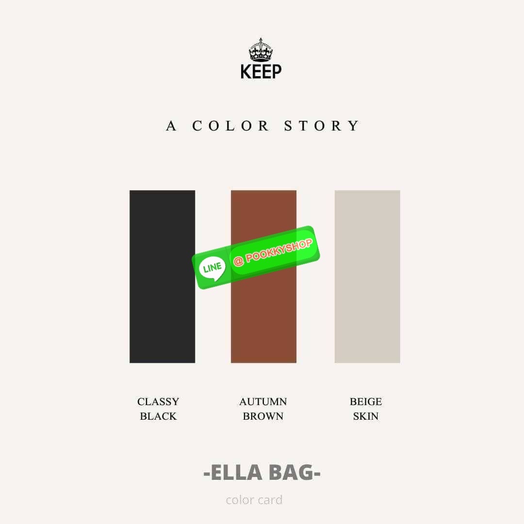 รุ่นขายดีเข้าเพิ่มนะคะ KEEP รุ่น ‘ Ella ‘ bag ทรง Pillow ( ทรงหมอน ) ที่สาวๆ ถามหา กลับมาแล้วค่า พร้อมฟังก์ชันจัดเต็มเหมือนเดิม ใบนี้ size M ใส่ กระเป๋าสตางค์ยาวได้ ใส่ไอแพดได้ ใครต้องการกระเป๋าที่ใช้ได้ทุกวัน ใส่ของครบ แอดมินแนะนำใบนี้เลยค่า สวย คุ้มแน่น