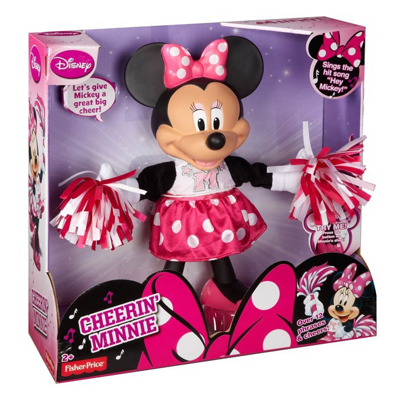 z Disney Fisher-Price Cheerin' Minnie Mouse มินนี่เม้าส์ เชียร์ลีดเดอร์ สุดน่ารัก (พร้อมส่ง)