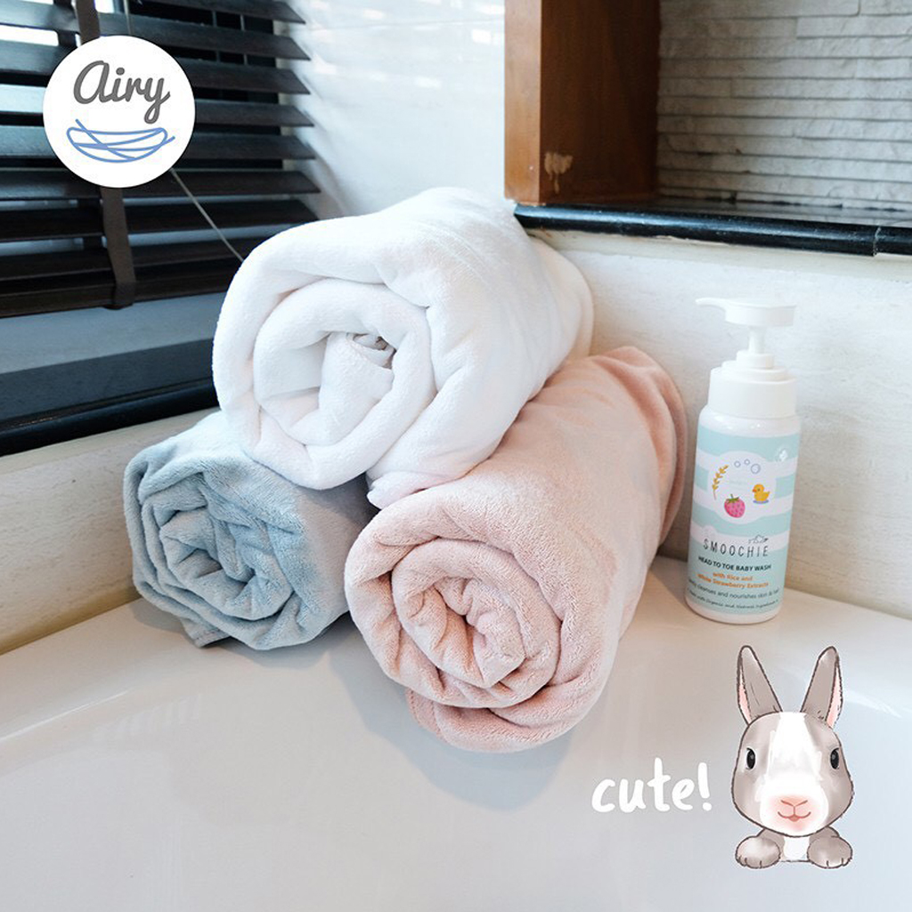 Airy ผ้าเช็ดตัวขนนุ่ม Microfiber สำหรับเด็ก (70x140 cm)