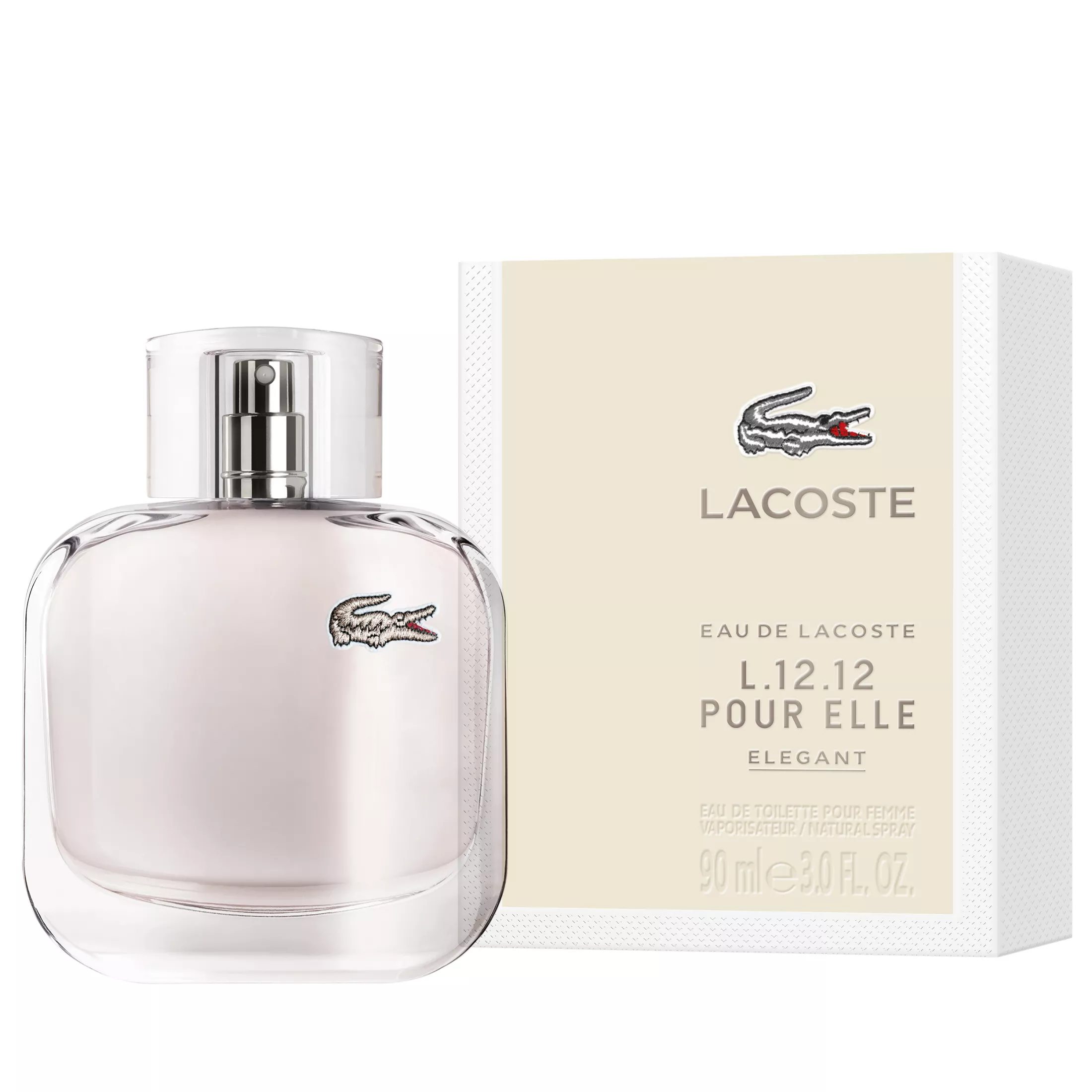 น้ำหอม LACOSTE L.12.12 POUR ELLE ELEGANT 90 ml.