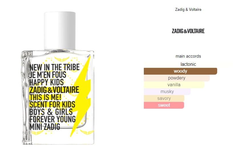 น้ำหอม Zadig & Voltaire This is Me EDT Scent for Kids 30ml
