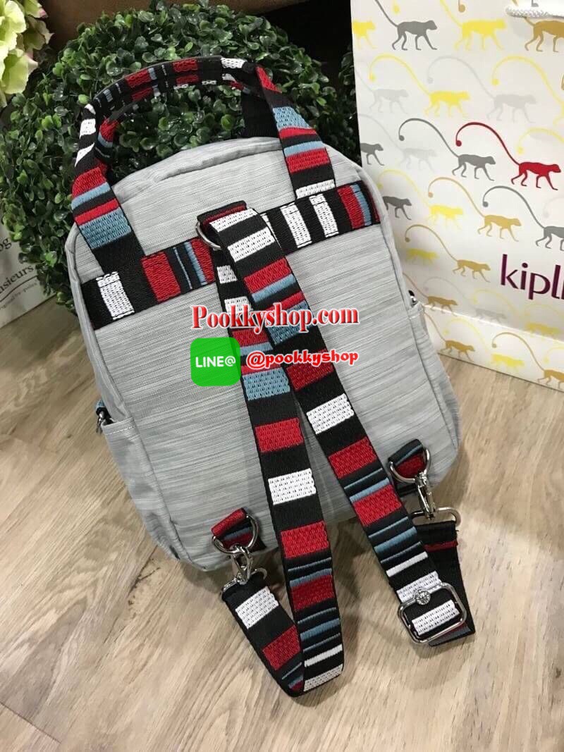 NEW ARRIVAL! KIPLING 2WAYS MINI BACKPACK กระเป๋าสะพาย 2Ways วัสดุ Nylon & Polyester 100% มีหูหิ้วปั้มแบรนด์เเละสายสะพายยาวหลากสีเลื่อนปรับได้ถอดได้ สามารถถือหรือสะพายได้หลายแบบไม่จำเจ จะสะพายไหล่ สะพายเฉียง Crossbody หรือจะคล้องสายเป็นเป้สะพายหลัง Backpac