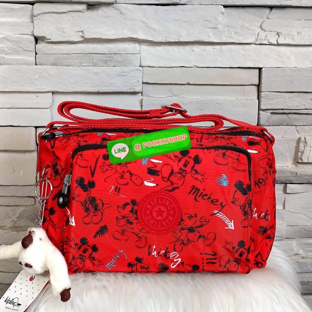 KIPLING RETH CROSSBODY BAG ซับในตาราง วัสดุ Nylon +polyester กระเป๋าสะพายข้างหรือ สะพาย Crossbody ได้ ช่องหน้าเปิด-ปิด ด้วยซิป พร้อมช่องแยกบ่อยด้านข้าง ช่องหลัก 2 ช่อง ด้านในโล่งกว้าง สามารถจุสัมภาระได้เยอะ พร้อมช่องซิปหลัง สายสะพายปรับระดับสั้น-ยาว ได้ f