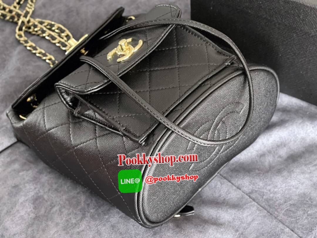 Chanel Backpack Caviar Small SIZE AND FIT