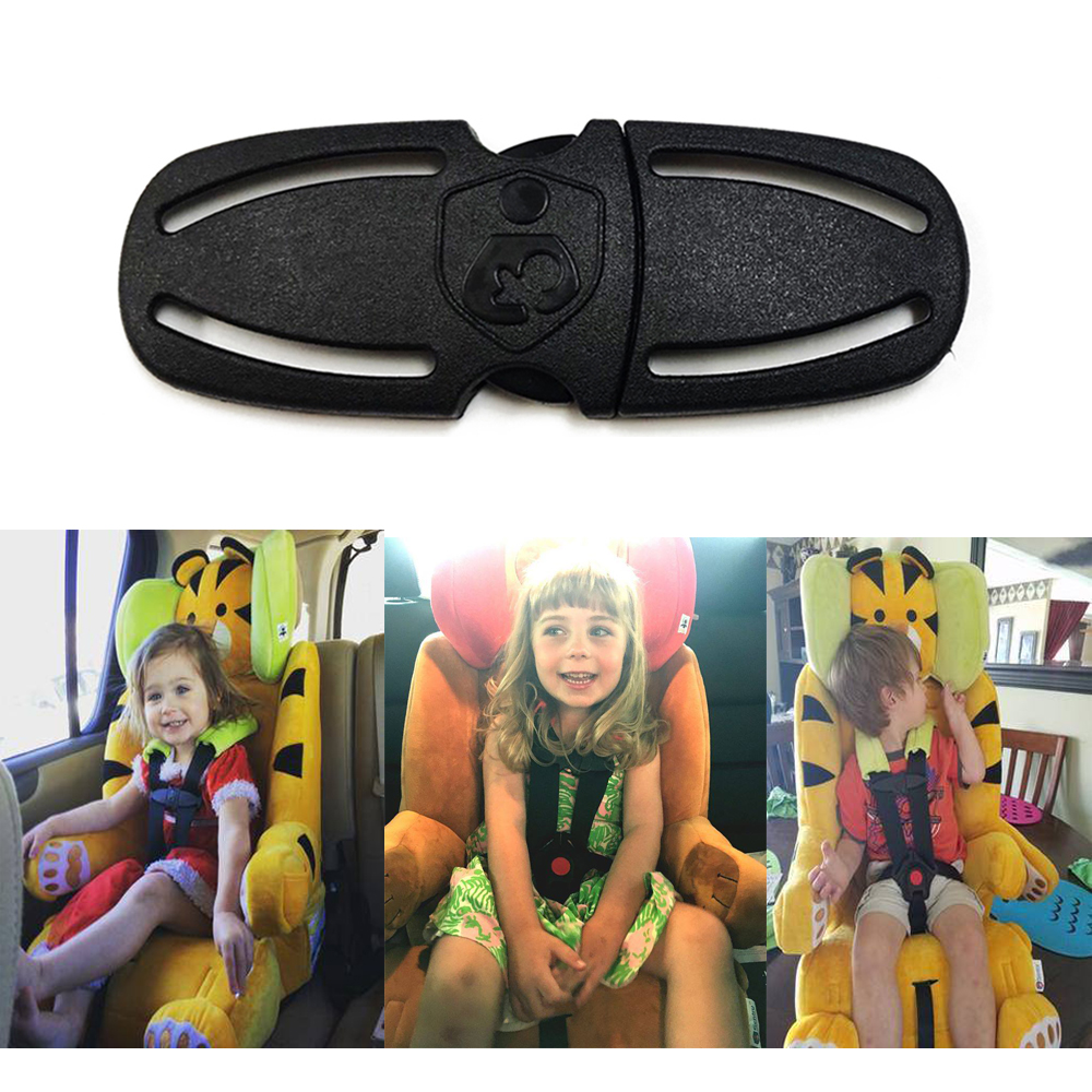 ตัวล็อคเข็มขัดนิรภัยในรถสำหรับเด็ก Baby Safety Car Seat Strap Belt