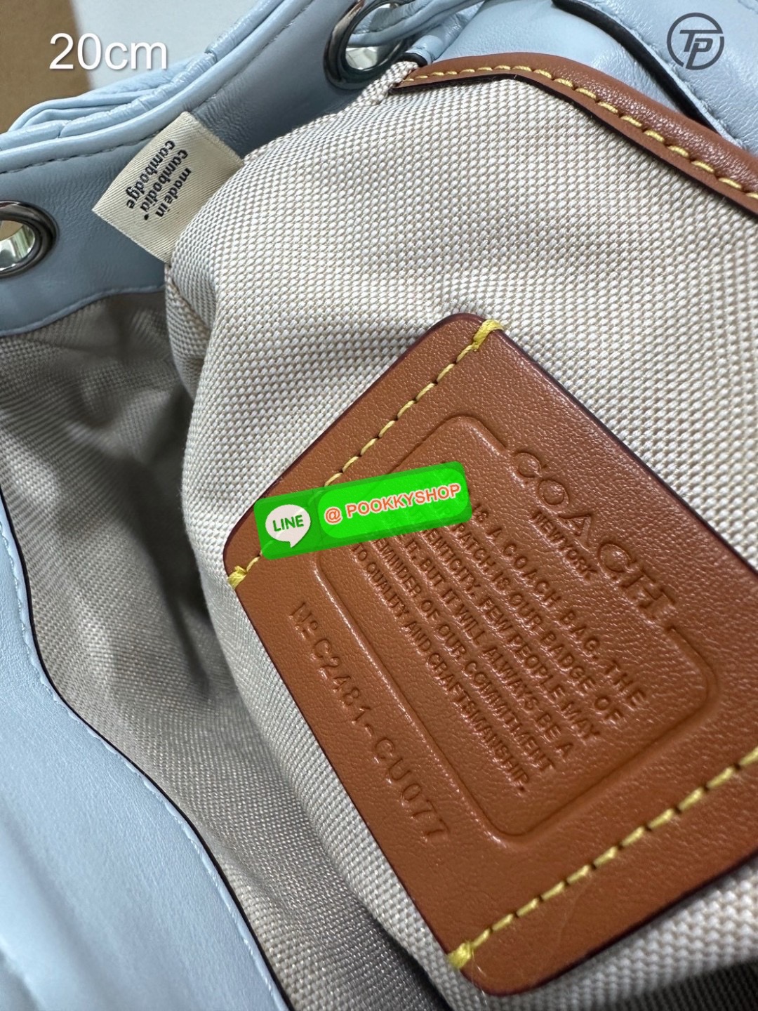 NEW ARRIVAL! สวยเกินห้ามใจ หนังนิ่มฟูสุดๆไปเลยค่า COACH TABBY QUILING BACKPACK ((CU076)) 💌พร้อมส่ง! ใหม่ก่อนใคร กับกระเป๋าทรงที่ฮิตเกินต้าน หนังแท้อย่างดี หนังนิ่ม ฟู ลื่นเงาแววสวยมากๆ ตัดกับอะไหล่ทองแย่างลงตัว