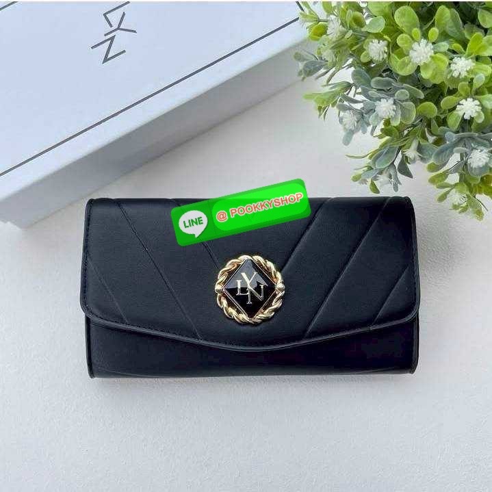 กระเป๋าสตางค์ลิน Lyn ใบยาว คอลใหม่