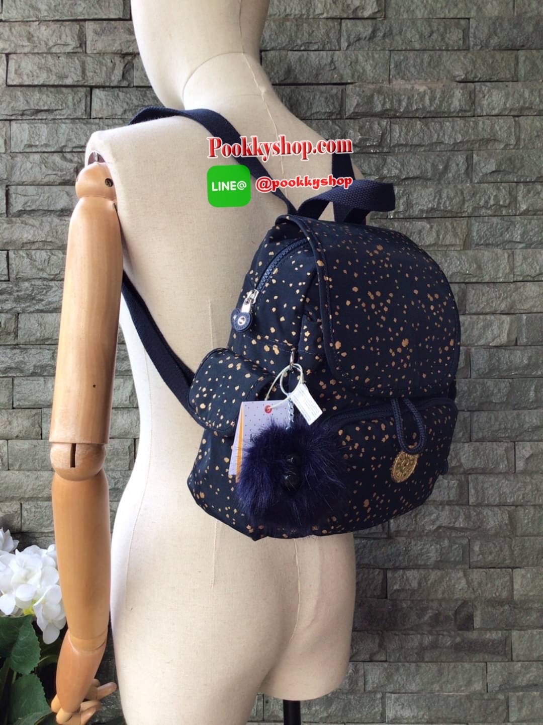 🚚 พร้อมส่ง 🚚 Kipling City Pack Mini Backpack รุ่น K12671 จาก Mayday collection วัสดุ Polyamide100% กันน้ำ แบ่งเป็น 3 ช่องการใช้งาน