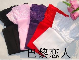 ถุงน่องเซ็กซี่ ถุงน่องซีทรู เนื้อบางเบา สีดำ ขอบลูกไม้ หนา 3 นิ้ว สไตล์สาวปารีส