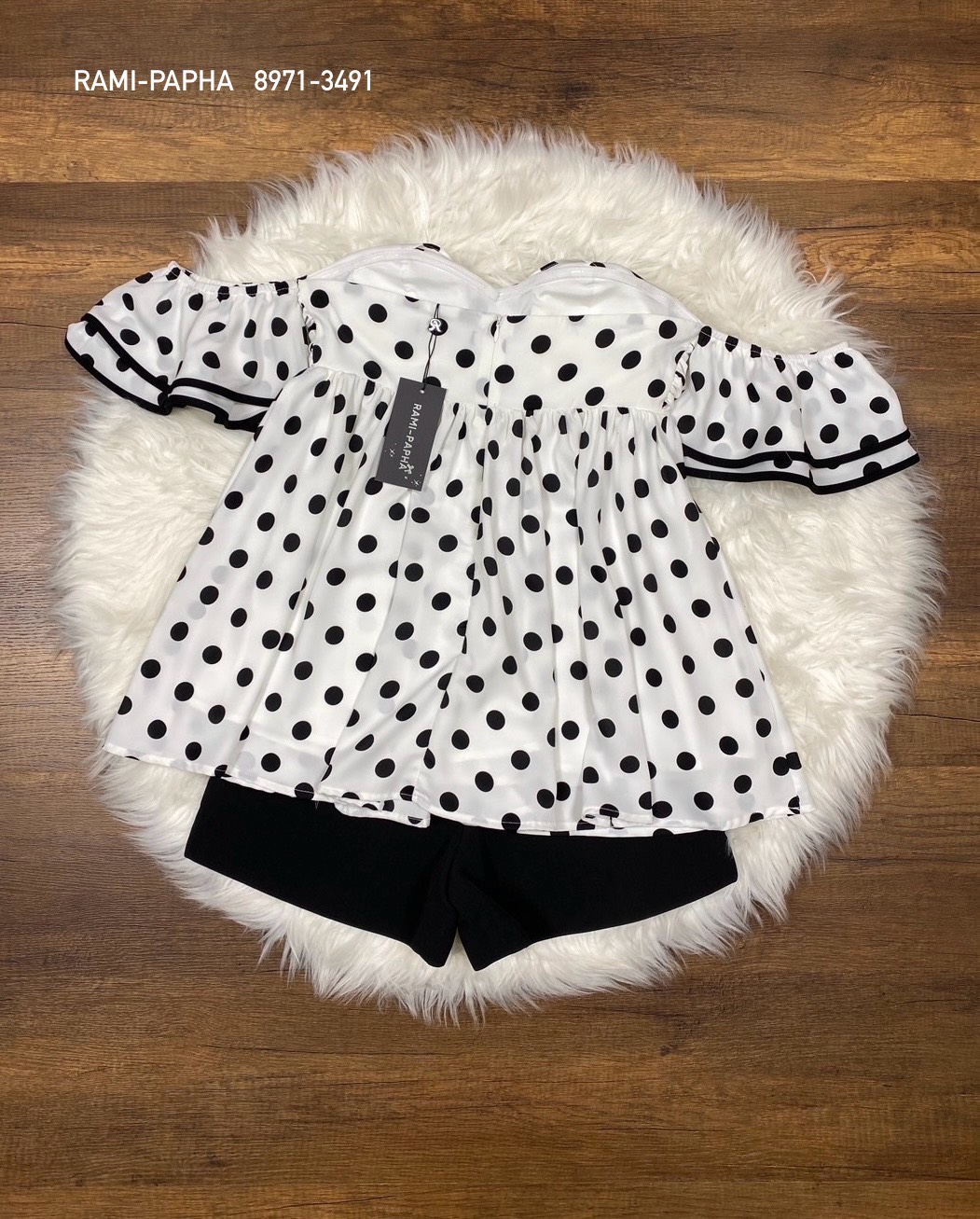 ชุดเซทแฟชั่น เสื้อลายจุดสวยแซ่บสไตล์ลูกคุณ สามารถปรับใส่ได้