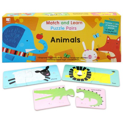 Dickens Match & Learn Puzzle Pairs จิ๊กซอว์เสริมพัฒนาการ (2 ปีขึ้นไป)