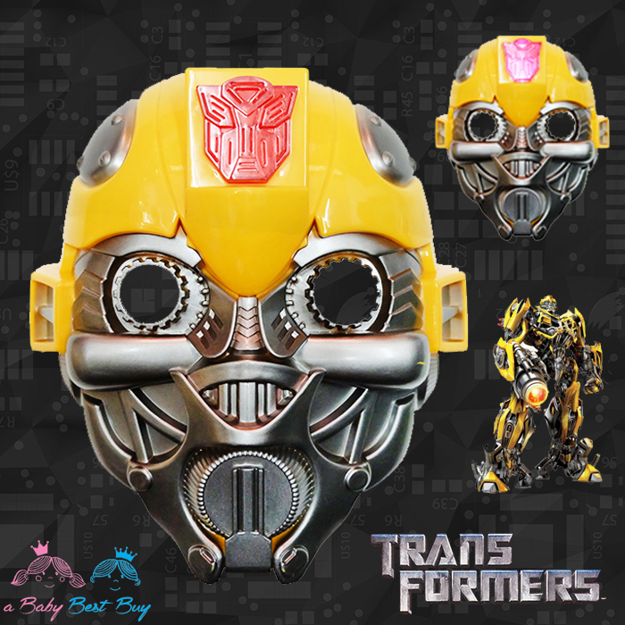 ฮ " Mask Transformer - bumblebee หน้ากาก บัมเบอร์บี มีไฟที่หน้าผาก