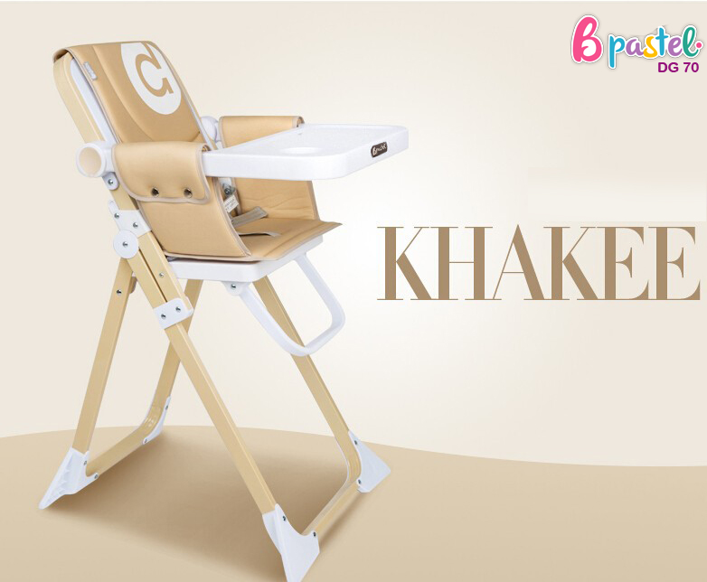 Bpastel DG70 เก้าอี้กินข้าวเด็กทรงสูงเเบบพกพา Oxford Fabric portable baby dining chair รับน้ำหนักได้ 70 kg