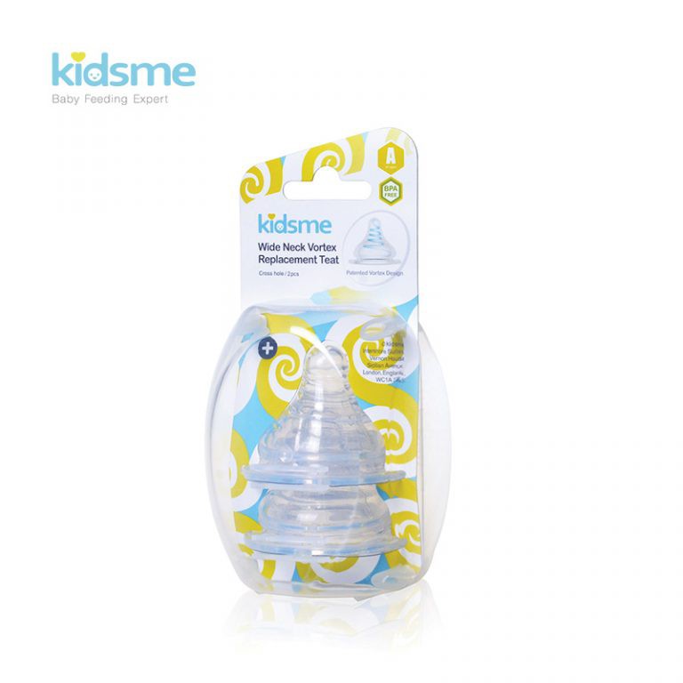 Kidsme จุกนม คอกว้าง สำหรับขวดนม PPSU จุก Size M