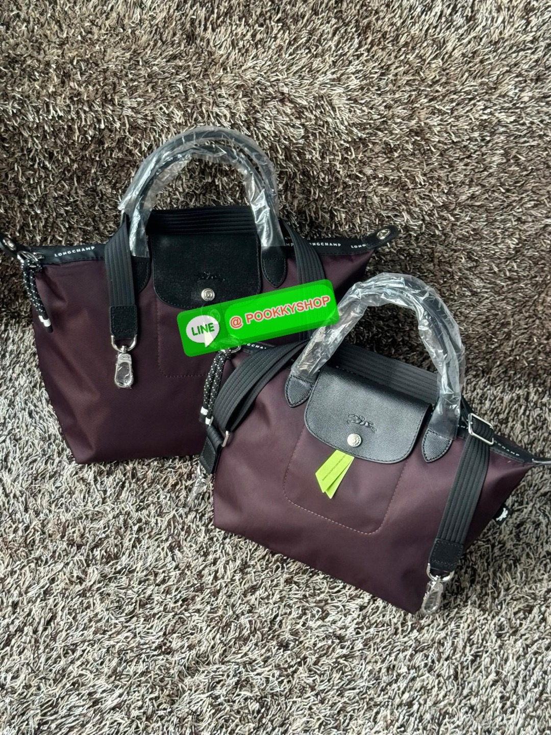 Longchamp LE PLIAGE ENERGY S HANDBAG LE PLIAGE รีไซเคิล ECONYLสไตล์สปอร์ต ทันสมัย และใช้งานได้จริง น้ําหนักเบา กระเป๋าใบนี้เป็นเครื่องประดับที่มีเสน่ห์ในอุดมคติที่จะติดตามคุณในทุกกิจกรรมยามเย็นของคุณ มาพร้อมกับสายสะพายไหล่ปรับได้ สามารถพกพาได้ ทั้งแบบถือแ