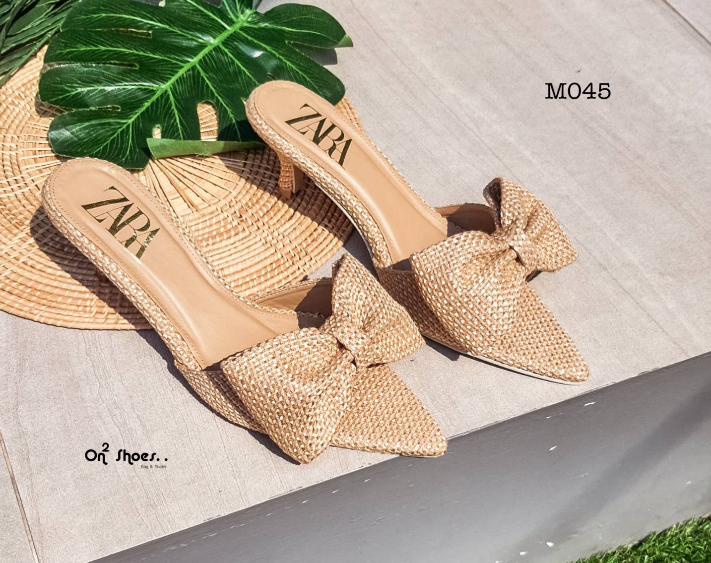 พร้อมส่ง สวยอีกแล้วค่ะ Zara ส้นเข็มผ้ากระสอบโบตัวใหม่ งานดีมากกก งานแนวนี้ คือ ปังมาก กระสอบปีนี้ต้องให้นางค่ะ น่ารักมากกกก ดีเทลสวยเป๊ะ