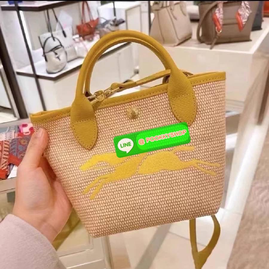 ðLONGCHAMP Le Pliage Paris - St Tropez Handtasche āļĢāļļāđāļāđāļŦāļĄāđāļāļēāļāđāļāļĢāļāļāđ āđāļāđāļāļāļĢāļ°āđāļāđāļēāļāļ·āļāļŦāļĢāļ·āļāļŠāļ°āļāļēāļĒ āļāļēāļāļŠāļēāļ raffia āļāļēāļāļāļĢāļ°āđāļāđāļēāļāļąāļāļāđāļ§āļĒāļŦāļāļąāļāļŠāļĩāļāđāļ§āļĒāļĨāļļāļāļāđāļŠāļļāļāđāļāđāļāļāļāđāļŦāļĨāđāļē Celebrities āļāļąāļāļāļĢāļ°āđāļāđāļēāļāļīāļāļāļīāļāļŠāļļāļāļŪāļīāļāļāļēāļ Longchamp āļāļĒāđāļēāļ Le Pliage Paille (āđāļĨāļ āļāļĨāļīāļĒāļēāļ āđāļāļĨāđ) āļĄāļĩāđāļĨāđ