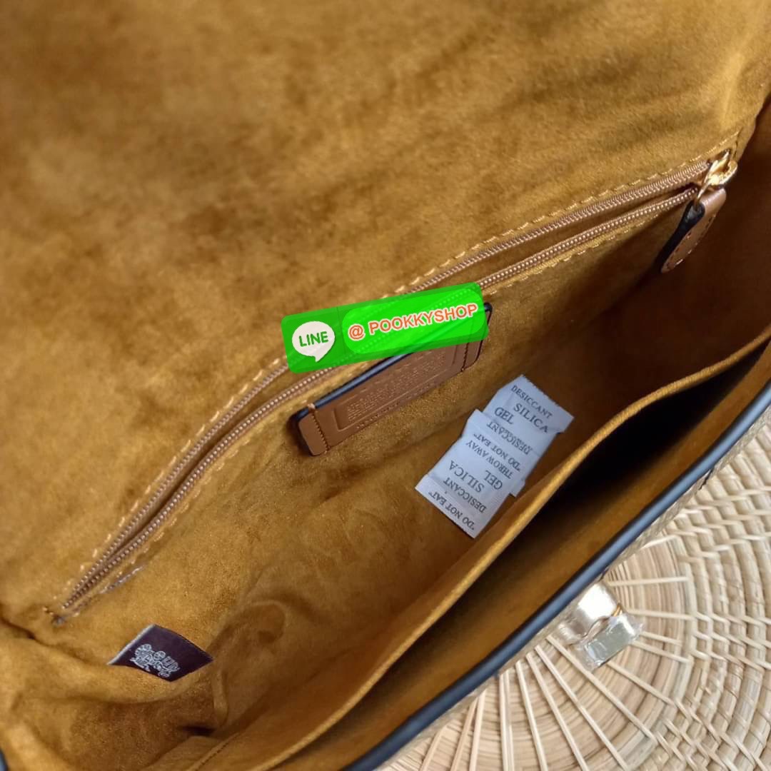 NEW IN💥>>รุ่นหายากก็มา แย่งกันแทบไม่ทัน🌺🌈//>>COACH MARLIE TOP HANDLE SATCHEL IN SIGNATURE CANVAS WITH QUILTING(COACH C5645) 🌺กระเป๋าถือ สะพาย วัสดุหนังแคนวาส ตัดขอบดีเทลด้วยหนังแท้ ขึ้นทรงสวยมากๆ //มีสายสะพายยาว