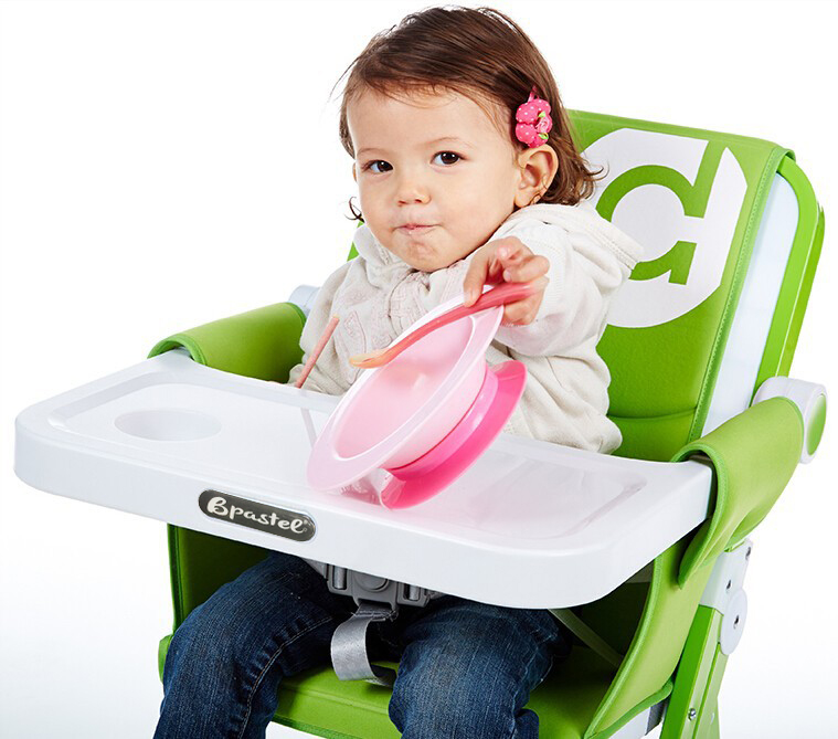 Bpastel DG70 เก้าอี้กินข้าวเด็กทรงสูงเเบบพกพา Oxford Fabric portable baby dining chair รับน้ำหนักได้ 70 kg
