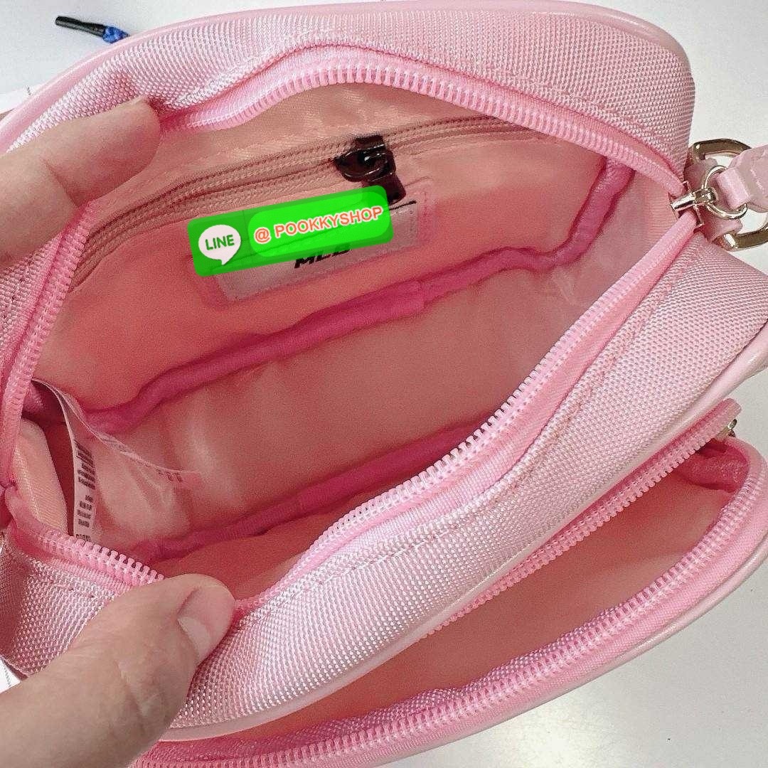 กระเป๋าNY สะพายข้าง ใส่โทรศัพท์ได้ทุกรุ่น แถมที่ใส่บัตร สายสปอร์ตปรับระดับได้