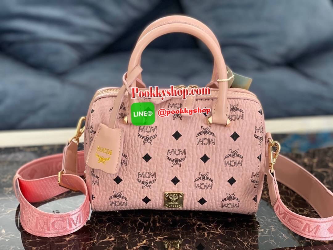กระเป๋าทรงหมอนMCM หนังแกะแท้ทั้งใบค่ะ
