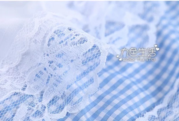 ชุดเมทสาว แสนสวย คอสเพลย์ ชุดสาวใช้ สุดเซ็กซี่สีฟ้าขาว +ผ้าคาดหัว และผ้ากันเปื้อน ในตัว สวยเก๋ น่ารักมากคะ