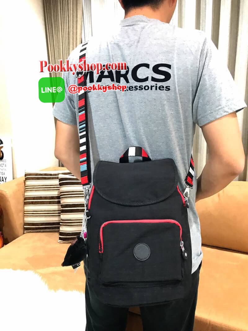 พร้อมส่งความสวย..ราคาสุดคุ้ม! NEW ARRIVAL! KIPLING ART 2WAY BACKPACK กระเป๋าสะพายเป้สไตล์ลำลองรุ่นใหม่ล่าสุดวัสดุ Nylon+Polyester 100% โดดเด่นที่สามารถสะพายได้หลายแบบ ทั้งแบบเป้ หรือใช้สายยาวสะพายไหล่ได้ Crossbodyได้ หูหิ้วเเละสายสะพายลวดลายสวยตามคอนเซปคอ