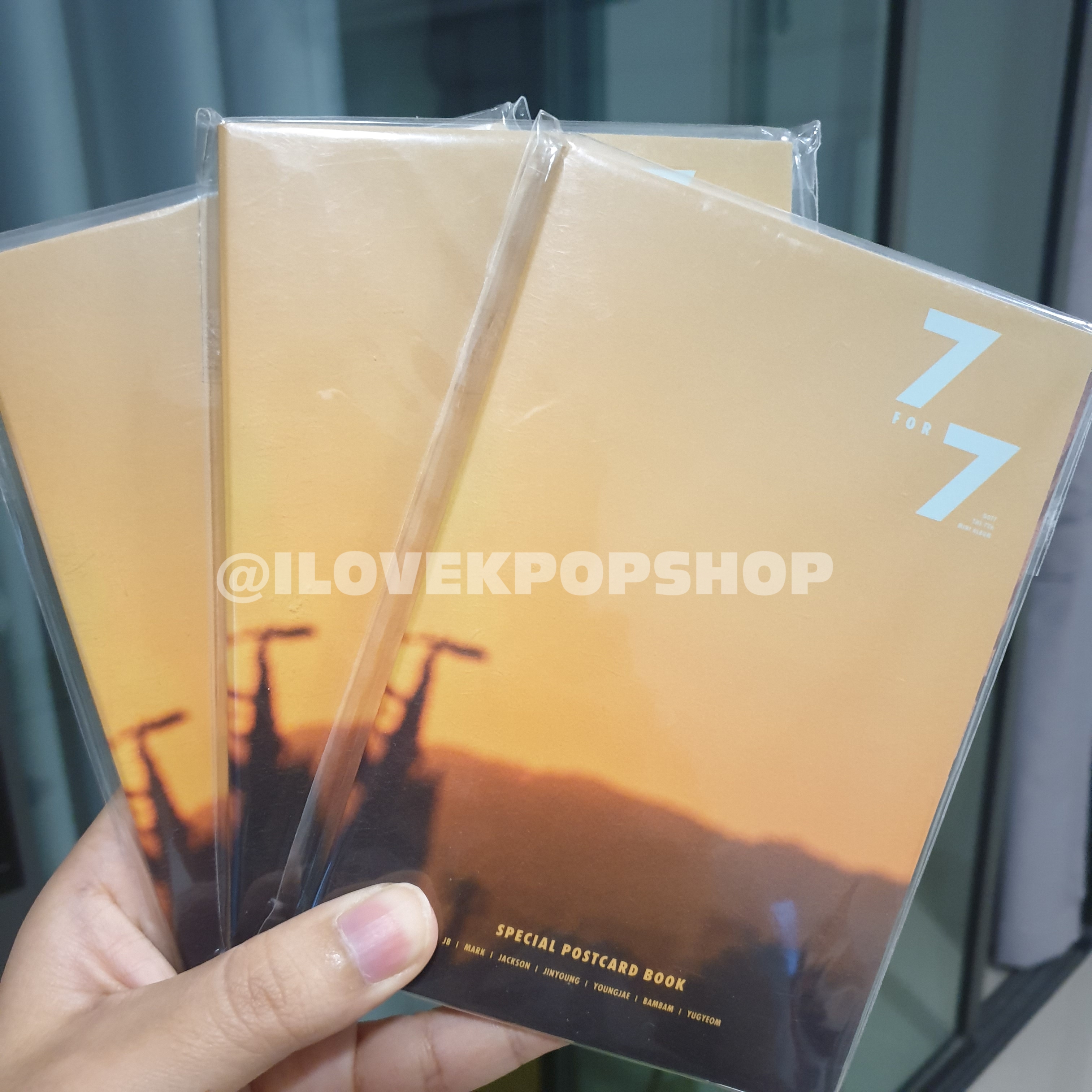 [พร้อมส่ง] GOT7 - 7 FOR 7 SPECIAL POSTCARD 10 ใบ