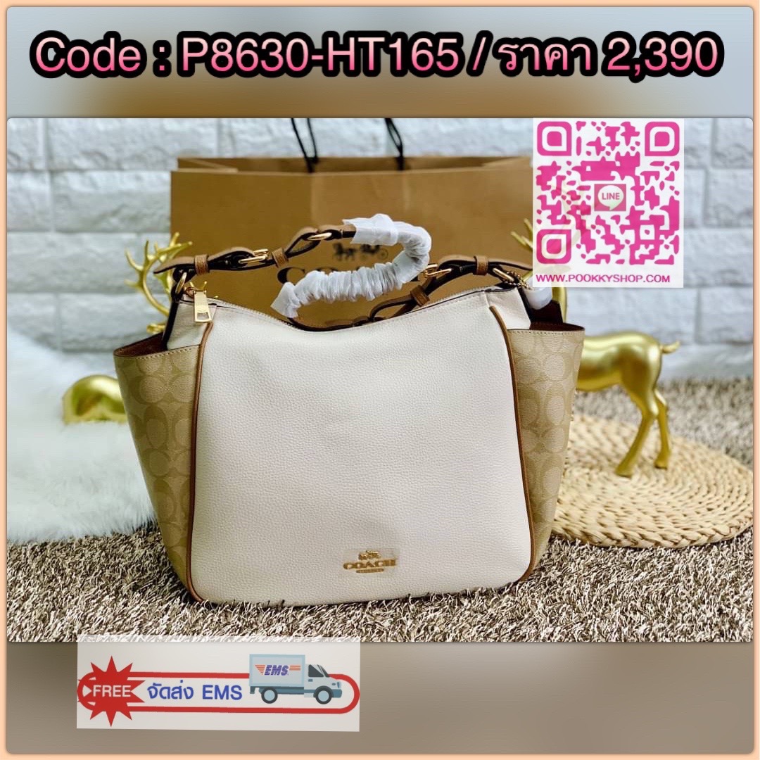 T New arrival! 🌈สินค้าออกใหม่ พร้อมคอลเลคชั่นสีใหม่ล่าสุดค่ะ! COACH RORI SHOULDER BAG ((C2855)) พร้อมส่งที่ไทย สวยก่อนใครแน่นอนค่ะ! กระเป๋าสะพายไหล่ หนังแท้ชั้นดีที่สุด หนังนิ่ม ทรงสวย หลงรักแน่นอนค่ะ